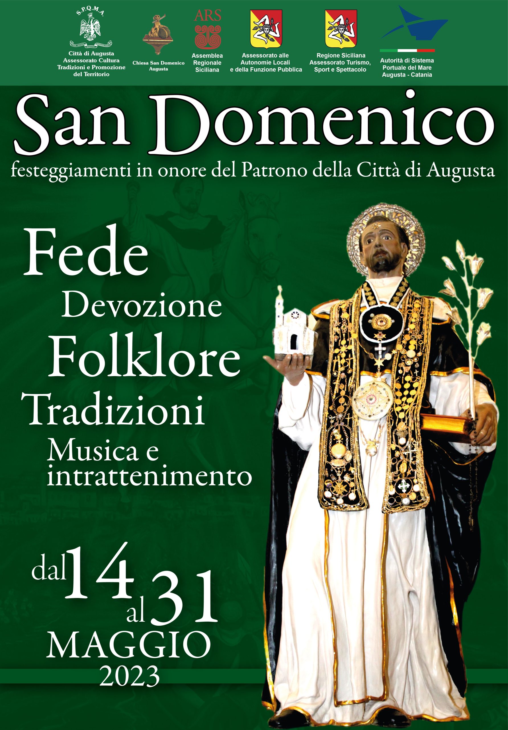 San Domenico – Festeggiamenti in onore del Patrono della Città di Augusta